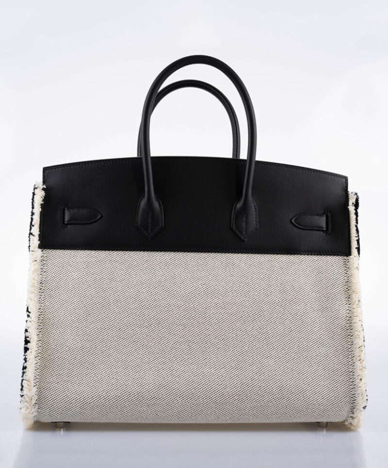 Hermes Birkin 35 Fray Bag Black